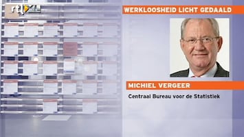 RTL Nieuws Werkloosheid licht gedaald