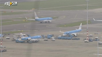 RTL Nieuws Nader onderzoek in 'verdacht' KLM-vliegtuig