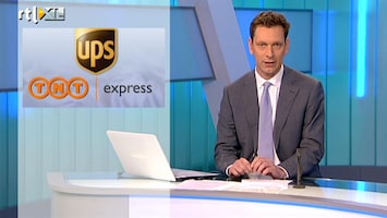 RTL Z Nieuws UPS gaat er met buit TNT Express vandoor