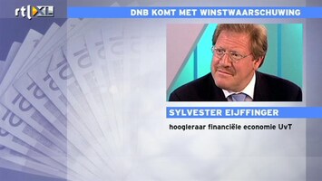RTL Z Nieuws Eijffinger: risico's voor DNB had ik al voorspeld, heel simpel