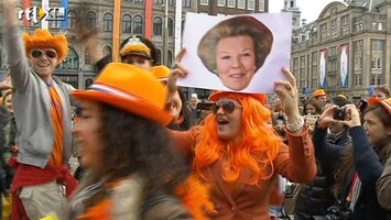 RTL Nieuws Oranjefans op Dam: 'het was geweldig'