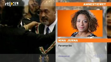 RTL Z Nieuws AmnestieWet Suriname nadert ontknoping