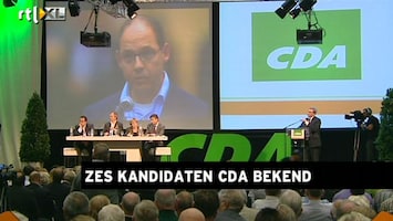RTL Z Nieuws Zes kandidaten gaan strijden om lijsttrekkerschap CDA