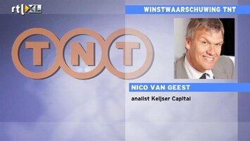 RTL Z Nieuws Analist Van Geest: positie ceo Lombard van TNT Express staat onder druk