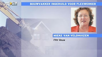 RTL Z Nieuws FNV: Steeds meer bouwvakker vogelvrij bij loon en arbeidsomstandigheden