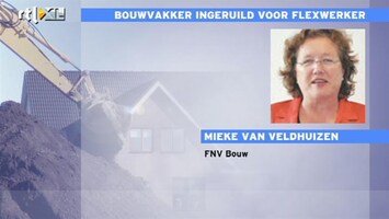 RTL Z Nieuws FNV: Steeds meer bouwvakker vogelvrij bij loon en arbeidsomstandigheden