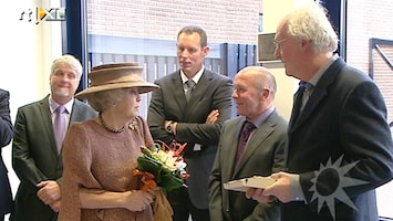 RTL Boulevard Koningin bij opening Baarnsch Lyceum