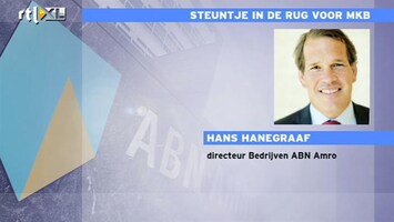 RTL Z Nieuws ABN Amro wil MKB ondersteunen met extra duwtje