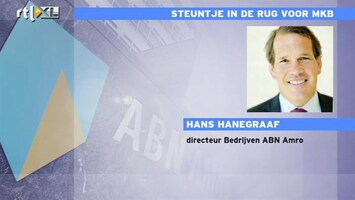 RTL Z Nieuws ABN Amro wil MKB ondersteunen met extra duwtje