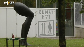 RTL Z Nieuws 3 van de 7 gestolen schilderijen uit Rotterdamse kunsthal zijn verbrand