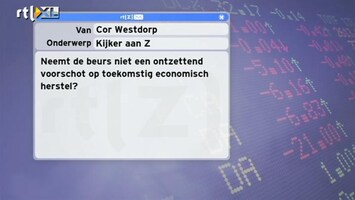 Special: De Kijker Aan Zet Neemt de beurs niet een ontzettend voorschot op toekomstig economisch herstel?