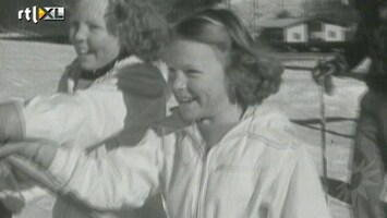 RTL Boulevard Jonge prinses Beatrix op de ski's