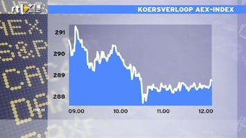 RTL Z Nieuws 12:00 uur: AEX -2 procent, breed gedragen verlies