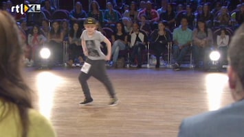 So You Think You Can Dance - The Next Generation Dansend door de klas - auditie Quintin