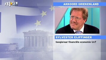RTL Z Nieuws Eijffinger: noodfonds moet groter en we moeten Grieken helpen met belasting innen