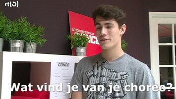 So You Think You Can Dance Wat vond Joren van zijn choreo?