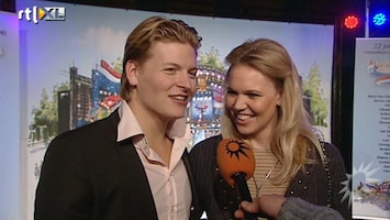 RTL Boulevard Thomas Berge en Myrthe Mylius over zwangerschap