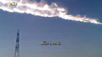 Editie NL inslag meteoriet: spectaculair eng beeld!