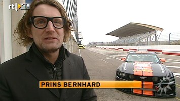 RTL Boulevard Prins Bernhard racet met The Stig