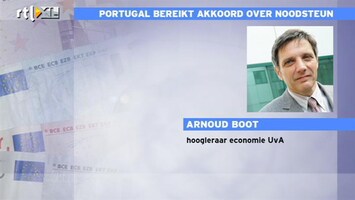 RTL Z Nieuws Arnoud Boot: echte probleem Portugal is schuldenlast, deze regeling is politiek