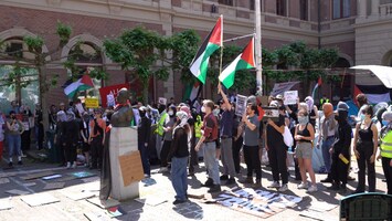 Ook pro-Palestijns protest bij Rijksuniversiteit Groningen