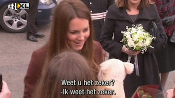 Editie NL Oeps: zwangere Kate verklapt geslacht baby