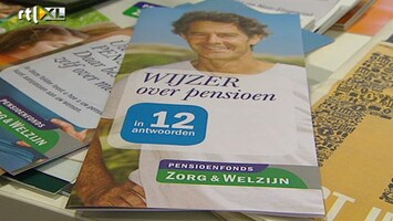 RTL Z Nieuws Zorg en Welzijn wil mes zetten in pensioenen