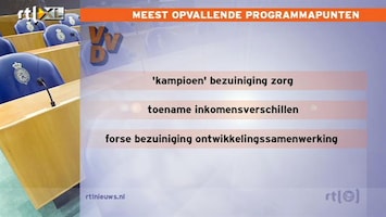 RTL Z Nieuws Bij VVD nemen inkomensverschillen toe