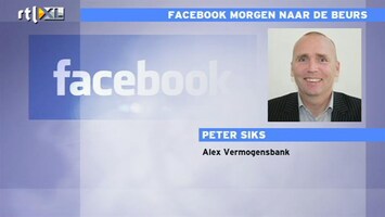 RTL Z Nieuws Ontzettend hoge waardering Facebook'