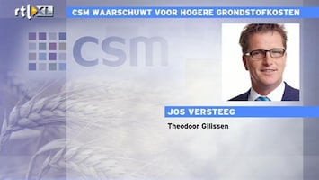 RTL Z Nieuws Jos Versteeg: CSM is te optimistisch