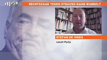 RTL Z Nieuws Vreugde stemming bij socialisten in Frankrijk over wending in zaak Strauss-Kahn