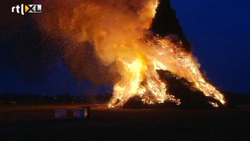 RTL Nieuws Record-paasvuur ontstoken