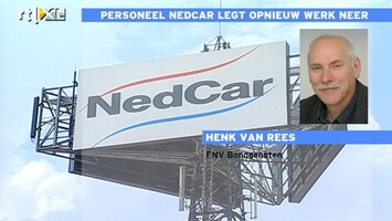 RTL Z Nieuws Staking bij NedCar voor sociaal plan