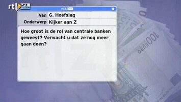 Special: De Kijker Aan Zet Hoe groot was de rol van centrale banken? Verwacht u dat ze nog meer gaan doen?