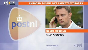 RTL Z Nieuws 'Akkoord maakt werk bezorgers stuk beter'