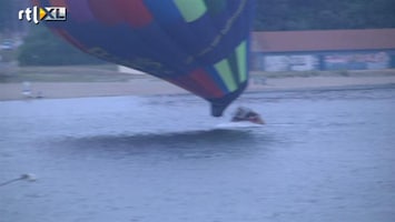 RTL Nieuws Luchtballon crasht in Gooimeer