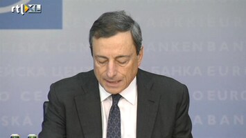 RTL Z Nieuws Draghi bevestigt onbeperkt lage rente