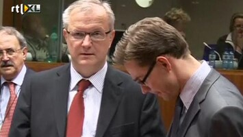 RTL Z Nieuws Eurocommissaris Olli Rehn pleit ook voor herkapitalisatie van banken