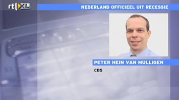 RTL Nieuws CBS: Nog niet de vlag uit wegens einde recessie