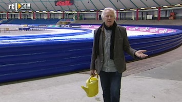 RTL SportcafÃ©: Schaatsen Wat is de ideale ijsdikte voor een wedstrijdbaan?