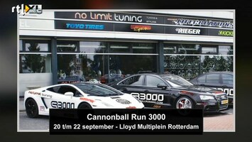 RTL Autowereld AGENDA - Cannonball Run 3000