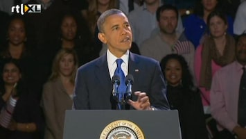 RTL Nieuws Obama: 'Ik heb ook de Romneys gefeliciteerd'