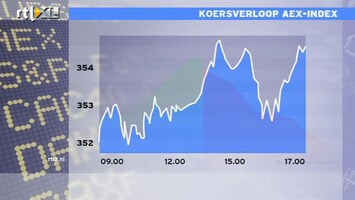 RTL Z Nieuws 17:00 AEX omhoog op sterke cijfers VS