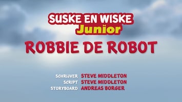 Suske En Wiske Junior Robbie de robot