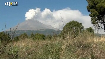 RTL Nieuws Vulkaan Popocatepetl blijft as spuwen