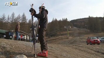 RTL Nieuws Geen sneeuw in de Alpen