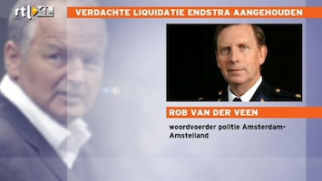 RTL Z Nieuws Verdachte moord Endstra aangehouden: reactie politiewoorvoerder