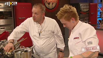 Topchef Tamara zet chef Mario Ridder flink aan het werk