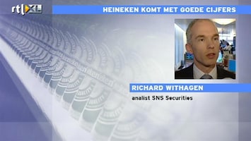 RTL Z Nieuws SNS: Heineken gaat best wel aardig jaar tegemoet; koers is aan de hoge kant