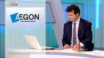 RTL Z Nieuws Aegon vandaag hoogvlieger op Effectenbeurs